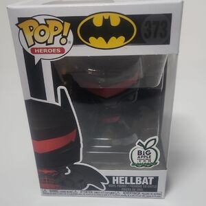 Funko Pop Heroes Hellbat Black and Red Figure